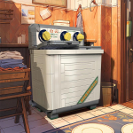 City Mini Retro Buitinė technika Modelis Statybiniai blokai Televizija &Scaron;aldytuvas Radijas MOC Žaislinės kaladėlės Vaikų gimtadienio dovana