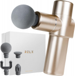 Chiropraktikos RELX miofascinio atpalaidavimo pistoletas viso kūno mini, japoni&scaron;kas 20 galingos vibracijos miofascinio atpalaidavimo pistoletas kūnui, patogus pistoletas su 4