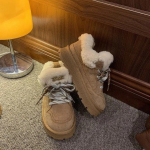 Kailiniai plok&scaron;čiapadžiai aulinukai moteri&scaron;ki sniego batai platforminiai zom&scaron;iniai pliu&scaron;iniai medvilniniai batai moteri&scaron;ki žieminiai laisvalaikio sportbačiai 2025 m. tendencija &scaron;ilti Zapatos Mujer 39 kupranugaris