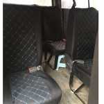 Jiangling Ford Transit Sėdynės užvalkalas 6, 8, 14 ir 15 vietų transporto priemonėms arba JMC Apgaubiantis patvarus sėdynių apsaugas. 3 Seats