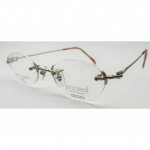 Proceed Super Titano seiko T338 Besparė Akinių Rėmelis Raudonas /Auksinis JL156871913960