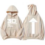 GRAŽI MELAGYNĖ 20-OSIOS METINĖS ROŽINĖ HOODIE THIRTY SECONDS TO MARS Grupės Grafiniai Megztiniai Rudens Medvilniniai Vyri&scaron;ki Puloveriai Unisex L white
