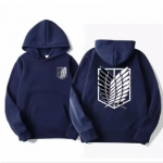 Ataka prie&scaron; Titanus Vyri&scaron;kas Džemperis Anime Džemperiai Vyrams Moterims Gatvės Drabužiai Puloveris Harajuku Shingeki No Kyojin Džemperiai Džemperis Drabužiai S