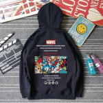 Marvel Originalus Įgaliotas Marvel Bendras Megztinis Vyri&scaron;kas Su Gobtuvu Geležinis Žmogus Kapitonas Amerika Žmogus-Voras Spausdintas Vyri&scaron;kas Madingas Megztinis S