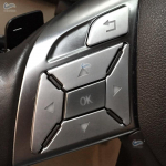 Automobilių priedai ABS chromo vairo mygtukų lipdukai dangtelio apdaila, skirta Mercedes Benz ABCE CLA GLK klasė W204 W176 W246