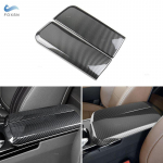 Automobilio konsolės porankio dėžutės skydelio dangtis anglies stiliaus, skirtas Mercedes Benz GLS Class X166 GLS320 GLS350 GLS400 GLE Class W166 Coupe