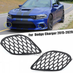 Rūko žibintų žibintų gaubtas buferio grotelės Dodge Charger 2015-2018 Priekinių žibintų rėmas tinklelis CH1039168 68280492AA right passenger