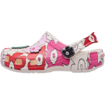 Crocs x Marimekko Classic Clog Mink&scaron;ti, Neslystantys, Patvarūs Žemi Vaiki&scaron;ki Basutės Prie&scaron;mokyklinukai Kreminės Baltos/Raudonos/Rožinės/Žalios 28-29