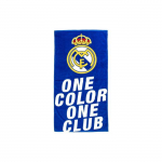 Serviette - DISNEY - Real Madrid - Coton doux - S&eacute;chage rapide - Logo officiel mėlyna