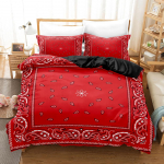 Paisley Mandala juodo antklodės užvalkalo komplektas bohemi&scaron;ko stiliaus dvigulė suaugusiems, karalienės dydžio patalynės komplektas su pagalvės užvalkalu miegamajam EU Single(135*200cm)3pcs