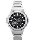 Casio G-Shock G-Steel Analoginis I&scaron;maniojo Telefono Ry&scaron;ys Nerūdijančio Plieno Juodas Ciferblatas Saulės Energija GST-B1000D-1A 200M Vyri&scaron;kas Laikrodis juoda