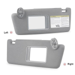 Suderinamas kairysis saulės skydelis 2005-2014 m. Toyota Tacoma (74320-04181-B1) None