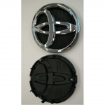 Kar&scaron;tas Toyota pakeičiamas priekinių grotelių ženklelis 190x130mm Toyota Hilux Revo - Tinka OEM 75310-0K010/0K040/0K060/0K050 | AI Enh 190x130mm juoda