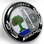 3D ABS logotipas automobilio priekinės grotelės priekinio variklio dangčio emblema lipdukas Mercedes Benz W203 W204 W205 W206 W212 W213 W221 W222 W223 priedams 57mm ABS cap