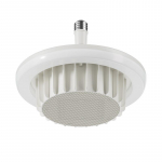 Žiemos vonios kambario &scaron;ildytuvas su ventiliatoriumi ir lempa, daugiakampis reguliavimas, PTC keraminis &scaron;ildytuvas, greitas vonios kambario &scaron;ildymas, &scaron;ilto oro pūstuvas White front grille