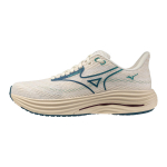 Mizuno Wave Rider 29 Patogūs žemi bėgimo bateliai Unisex sportbačiai Balti J1GC250582 41