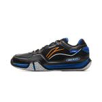 Li Ning Saga 3LITE Cushioning Slip Resistant Abrasion Resistant Support Rebound Low top Badminton Shoes Unisex Black AYTV003-2 39