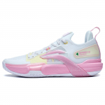Li Ning Speed 9 Premium PRM Summer, Honey Peach Slip Resistant Abrasion Resistant Low top Basketball Shoes Men's ABAT023-1 45