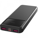 Batterie externe 10000mAh USB USB-C micro-USB Charge Rapide &eacute;cran LED Phonillico&reg; juoda