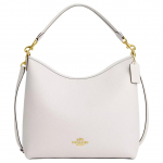 Coach Stiliaus 30 Spausdintas Logotipas Odinė Pečių Rankinė Didelės Moteri&scaron;kos Rankinės Baltos CY684-IMCHK Basic Set (Bag+Dust Bag)