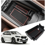 2026 X5/X6/X7 centrinės konsolės organizatorius 2020-2026 m. BMW X5/X6/X7 priedams Vidurinės konsolės organizatorius X5/X6/X7 porankių laikymo dėžutė Suderinamas su Type A-Red