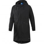 Adidas Originals Equipment su gobtuvu ir užtrauktuku Patogi ilgomis rankovėmis Parka Vyri&scaron;kas vir&scaron;utinis drabužis Juoda BR6740 S