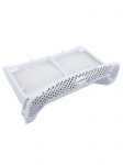 Filtras AEG For Electrolux džiovyklei 8074539019 Pakeičiamas pūkų filtras Suderinamas su daugeliu džiovyklių markių ir modelių