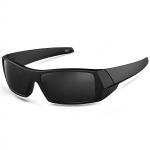 MAXJULI Z87 Saulės akiniai Akiniai Apgaubiantys akiniai vyrams Madingi Vintažiniai Sportiniai Klasikiniai SShield UV400 Sportui Darbui 8231 W140363WW- black