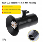 Difuzoriaus ventiliatoriaus antgalis 60mm 65mm 70mm Dėl SR400 SR420 3WF-3/8/2.6 Purk&scaron;tuvo antgalis Purk&scaron;tuvo i&scaron;leidimo anga Purk&scaron;tuvo vamzdelio galas