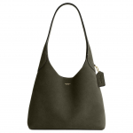 Coach Brooklyn 28 Suede Pečių krep&scaron;ys Alyvuogių žalias CW637-B4OL Basic Set (Bag+Dust Bag)