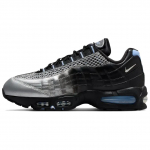 Palace x Nike Air Max 95 Big Bubble - Metalinio sidabro spalvos Unisex sportbačiai Aliuminio-juodi IQ7708-095 42