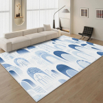 Modernus Mėlynas Minimalistinis Kilimas Didelis Neslystantis Kilimas Svetainei Miegamajam Lovos &Scaron;onui Grindų Kilimėlis Namų Dekoras 160x200cm gray