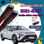 Skirta Hyundai Bayon/BC3/CUV 2026-2026 Priekinio stiklo lango priedai Priekinio stiklo valytuvų &scaron;luotelės 2 vnt. juoda