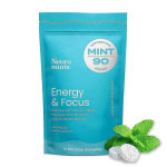 &bdquo;NeuroGum Energy&ldquo; kofeino kramtomoji guma (Mėtų skonio kofeino cukrus) - Tinka Vyrams ir Moterims 1pc