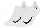 Nike Kulk&scaron;nies Kojinės Unisex Baltos Poros SX7554-100 S