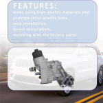 Automobilio alyvos au&scaron;intuvo filtro korpusas 2014-2020 m. Jeep Grand Cherokee 3.0L V6 Dyzelinui
