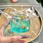 Taba Squishy Streso Kamuoliukai Kubas - Vandenyno Sensorinis Fidget Žaislas Lėtai Kylančios Squishy Žaislai Vaikams ir Suaugusiems Suspausk Atsipalaiduok Dovana