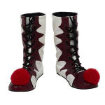 Stepheno Kingo Tai Baisus Klounas Džokeris Penivaizas Cosplay Kostiumas Auk&scaron;tos Kokybės Medžiaga Ir Patvarus Shoes Only,43=Foot Length26.5cm black