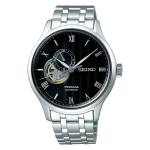 Seiko Presage Japanese Garden SARY093 Vyri&scaron;kas automatinis laikrodis Pagamintas Japonijoje Mechaninis su automatinio užvedimo ir rankinio užvedimo funkcija black