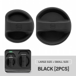 Automobilio magnetinis silikoninis įkrovimo prievado dangtelio apsaugas, atsparus vandeniui ir dulkėms, skirtas Volvo V50 S60 XC60 S40 XC40 XC90 V60 S80 S90 V70 FK4 black