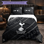 Tottenham Hotspur Modelis 3 Dalių Patalynės Komplektas Mink&scaron;tas Mikropluo&scaron;to Antklodės Užvalkalas su Pagalvių Užvalkalais Miegamajam 210cm*210cm