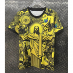 Vyrai Moterys Brazilijos Edition Futbolo Mar&scaron;kinėliai Gerbėjo Mar&scaron;kinėliai Trumpomis Rankovėmis Futbolo Apranga Sportinė Apranga Large