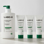 Labo-H Plaukų &scaron;aknų stiprinimo klinika &Scaron;ampūnas nuo plaukų slinkimo + Plaukų &scaron;aknų stiprinimo &scaron;ampūnas Rinkinys 100ml 3 vnt 1 vnt 750ml gray