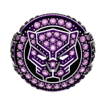 Swarovski Marvel Žiedai Vyri&scaron;ki Violetiniai 5663350 58 black