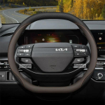 38cm automobilio vairo užvalkalas, Naujam KIA Sportage EV9 Sorento 2026, Oda, automobilio vairo dėklas, automobilio aksesuarai 4 D shape