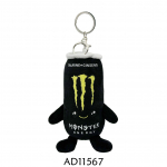 Monster Ultra-White energetinio gėrimo skardinės pliu&scaron;inis žaislas Anime žaidimo atributika Kolekcinė mink&scaron;ta lėlė Balta 10cm
