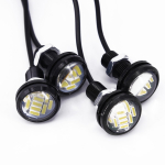 4vnt 12V 15W White Eagle Eye LED automobilių auto DRL dienos žibintų atsarginė lempa