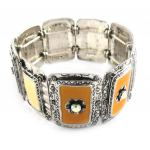 Les Tr&eacute;sors De Lily [E6645] - Bracelet Cr&eacute;ateur 'Oxana' Jaune geltona