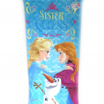 Reine des Neiges [M5710] - Drap de plage 'Frozen - Reine des Neiges' bleu (70x140 cm) Sister Queens