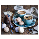 Deimantinis dažymas Kava Deimantinis siuvinėjimo puodelis Kalnų kri&scaron;tolų paveikslėlis Deimantinė mozaika Namų dekoravimas 20X30CM